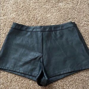 Victoria Secret Leather Shorts